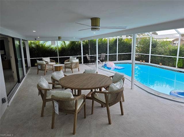 125 41st Ter, Cape Coral, FL 33904 Pool Area Day