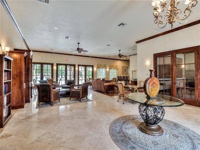 8510 Violeta St, #203, Estero, FL 34135 Lobby featuring ornamental molding