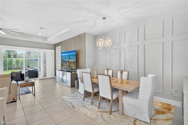 16717 Gilroy St, Bonita Springs, FL 34135 Entertaining will be a breeze here with this open dining area into kitchen and great room!