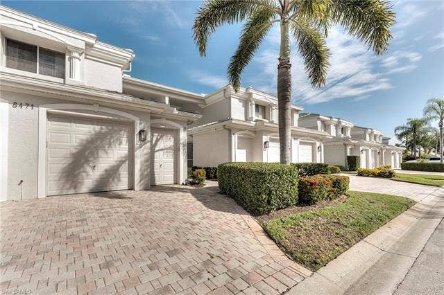 8471 Southbridge Dr, #1, Estero, FL 33967 One car plus golf cart garage