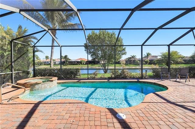 28085 Wicklow Ct, Bonita Springs, FL 34135 Beautiful Pool Home with Lake View