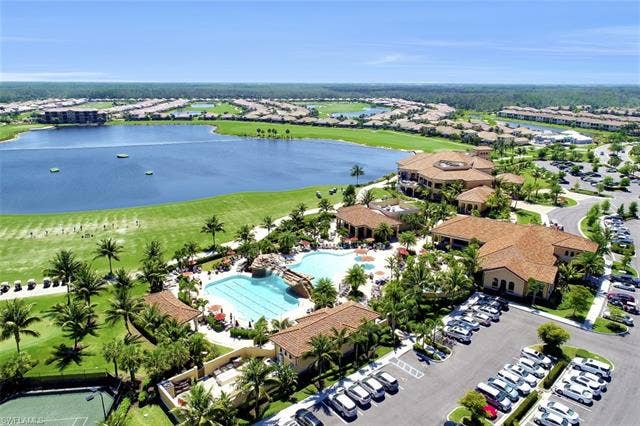 28085 Wicklow Ct, Bonita Springs, FL 34135 View of Lake by Amenity Center