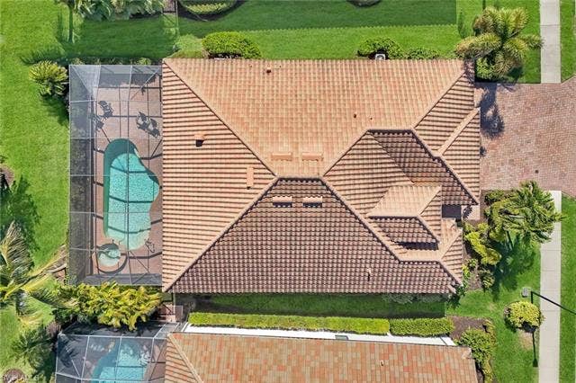 28085 Wicklow Ct, Bonita Springs, FL 34135 Aerial View of Home