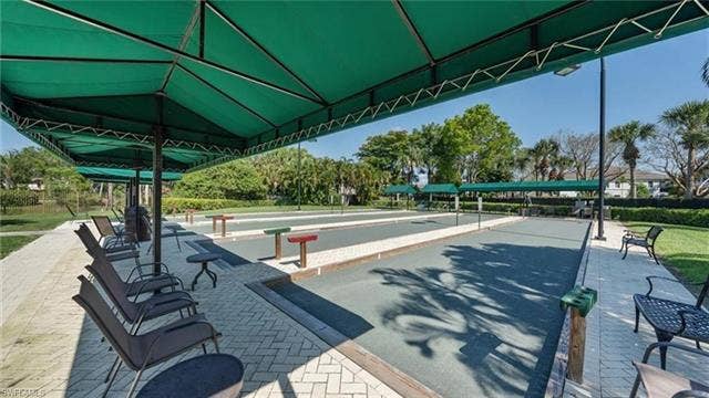 14546 Speranza Way, Bonita Springs, FL 34135 View of property's community with a bocce ball area