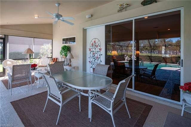 13201 Bridgeford Ave, Bonita Springs, FL 34135 Covered lanai is great for entertaining