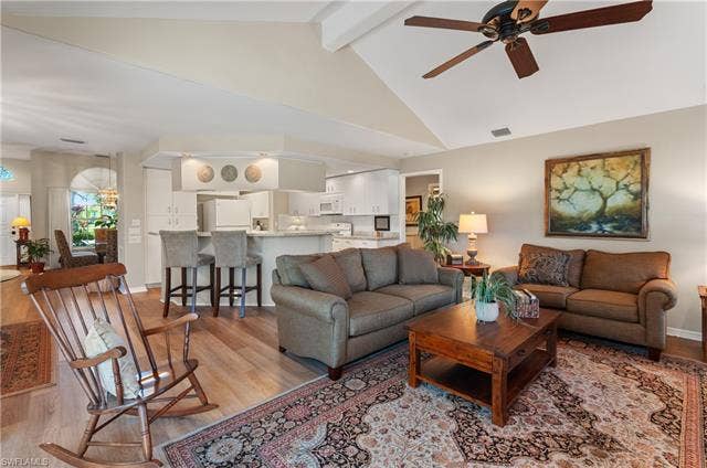 13201 Bridgeford Ave, Bonita Springs, FL 34135 Entrance off of kitchen and family room to guest bedrooms/bathroom