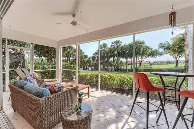 22971 Rosedale Dr, #101, Estero, FL 34135 Lanai