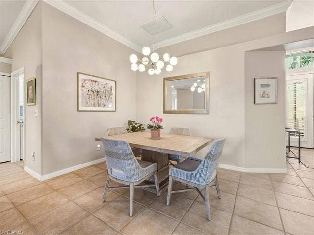 10000 Isola Way, Miromar Lakes, FL 33913 Dining Area that is part of Great Room.