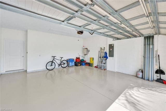 18298 Ridgeline Dr, Estero, FL 33928 Garage featuring electric panel