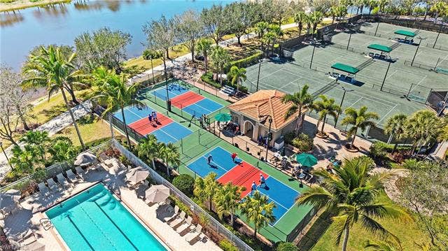 15127 Reef Ln, Bonita Springs, FL 34135 Lap pool, tennis and pickleball courts