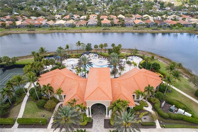9071 Astonia Way, Estero, FL 33967 Bird's eye view of a nearby body of water