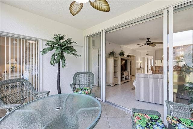 19880 Breckenridge Dr, #204, Estero, FL 33928 Lanai looking in