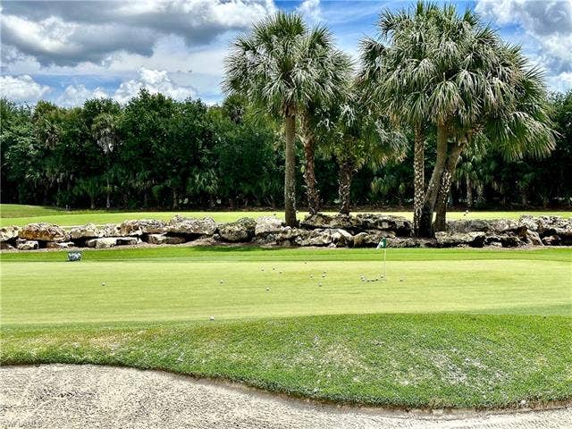 12654 Buttonbush Pl, Bonita Springs, FL 34135 Greens to practice putting and chipping.