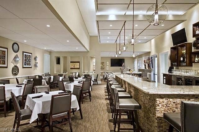 12654 Buttonbush Pl, Bonita Springs, FL 34135 Grill Room for casual dining.