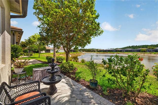 16459 Orinda Way, Bonita Springs, FL 34135 Additional extended, open rear lanai space (outside primary bedroom).