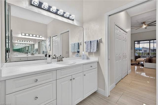 133 29th Ter, Cape Coral, FL 33904 One of TWO separate Master Bath vanities