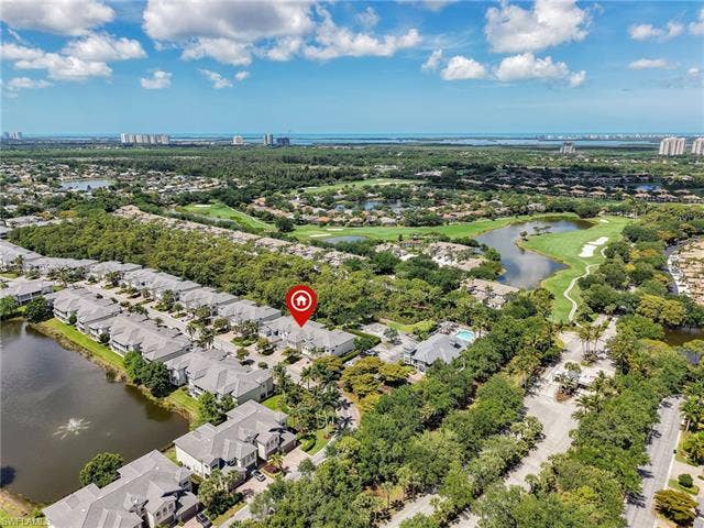 21522 Baccarat Ln, #102, Estero, FL 33928 Aerial View