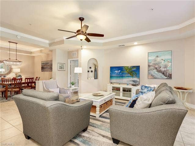 21522 Baccarat Ln, #102, Estero, FL 33928 Living Room