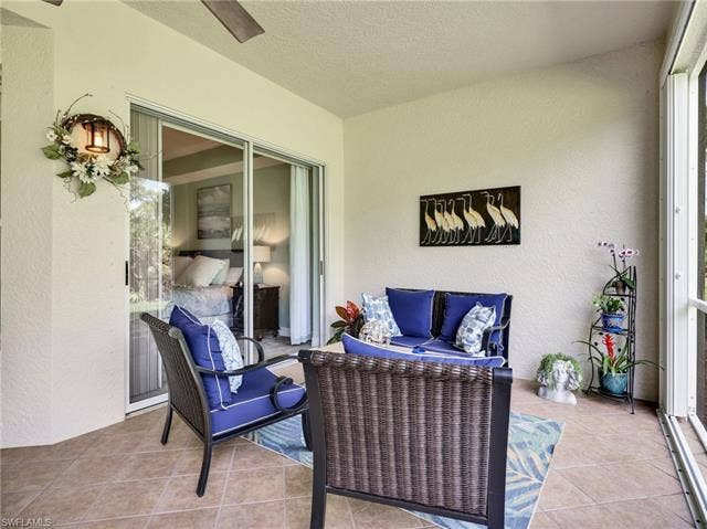 21522 Baccarat Ln, #102, Estero, FL 33928 Large Screened Lanai