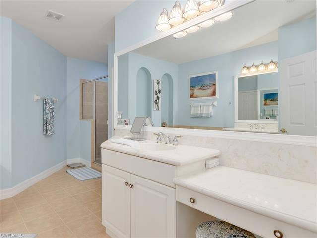 21522 Baccarat Ln, #102, Estero, FL 33928 Master Bath