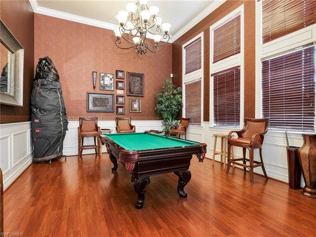 21522 Baccarat Ln, #102, Estero, FL 33928 Billiards Room