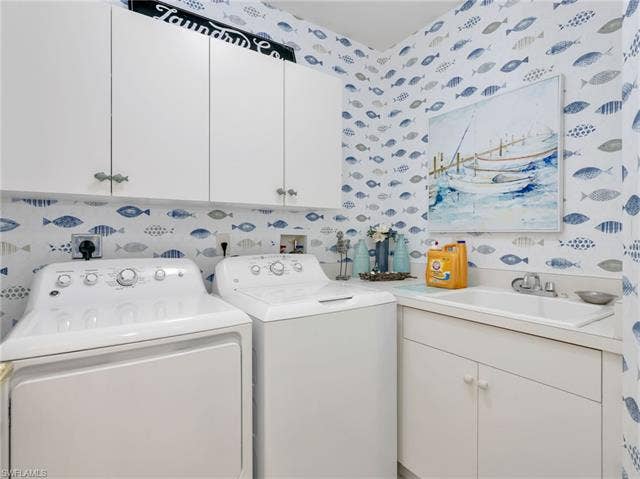 21522 Baccarat Ln, #102, Estero, FL 33928 Laundry room
