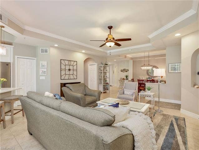 21522 Baccarat Ln, #102, Estero, FL 33928 Living Room
