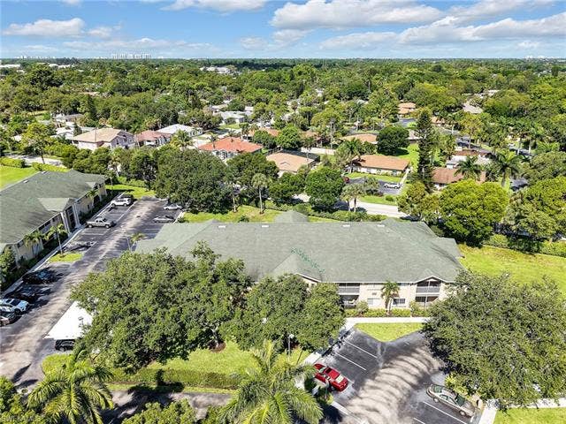 27087 Matheson Ave, #101, Bonita Springs, FL 34135 Aerial View of the Building & the Community