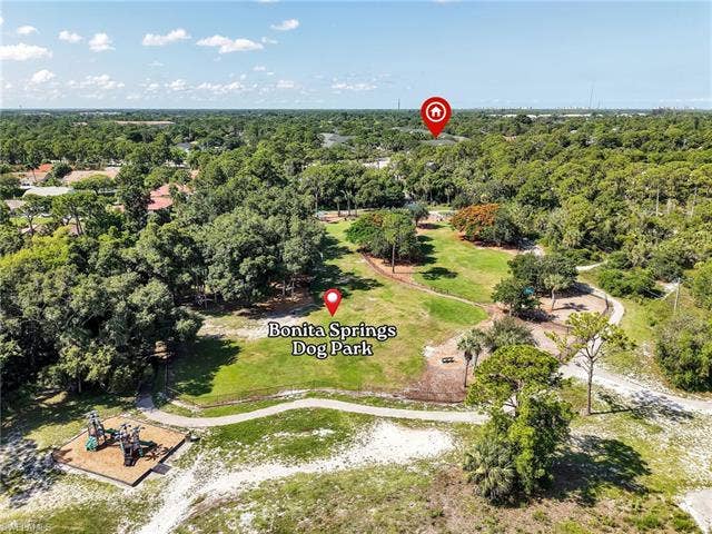 27087 Matheson Ave, #101, Bonita Springs, FL 34135 Aerial View of Close Proximity to Bonita Springs Dog Park
