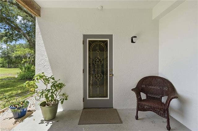 17900 Devore Ln, Fort Myers, FL 33913 Entry to downstairs apartment