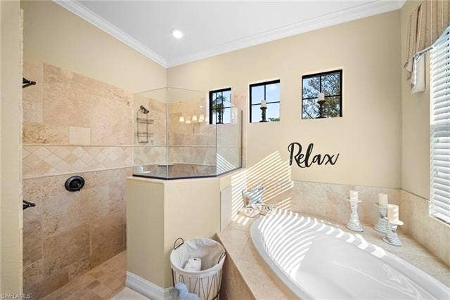 17211 Cherrywood Ct, Bonita Springs, FL 34135 Owner's bath shower