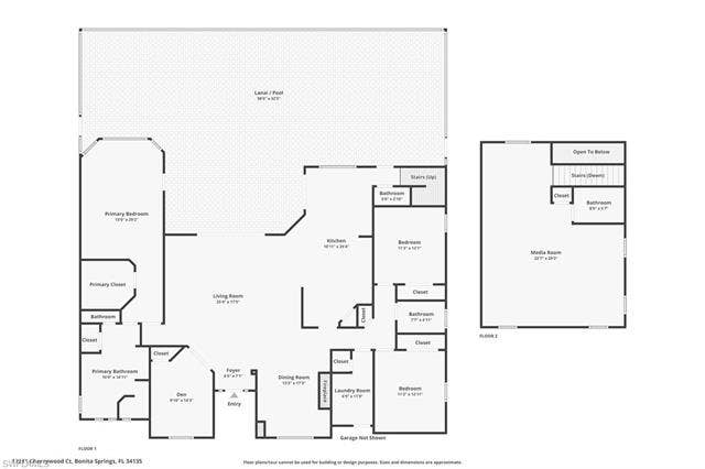 17211 Cherrywood Ct, Bonita Springs, FL 34135 Floor plan