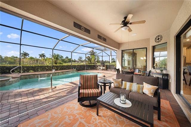 17211 Cherrywood Ct, Bonita Springs, FL 34135 Lanai