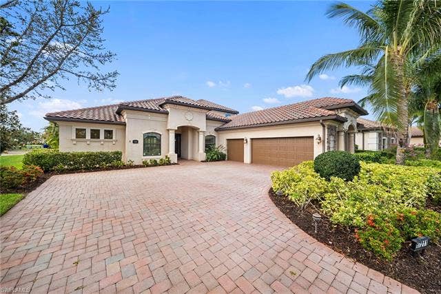 17211 Cherrywood Ct, Bonita Springs, FL 34135 Front looking south