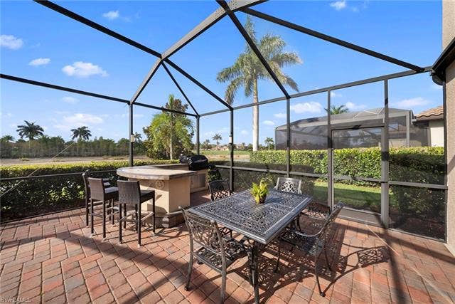 17211 Cherrywood Ct, Bonita Springs, FL 34135 Bar & larger eating area