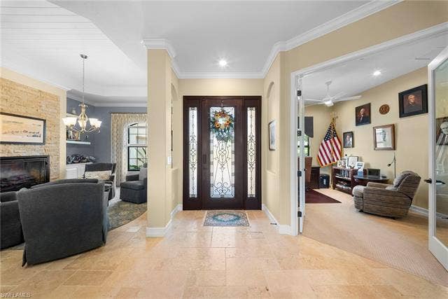 17211 Cherrywood Ct, Bonita Springs, FL 34135 Front Entry