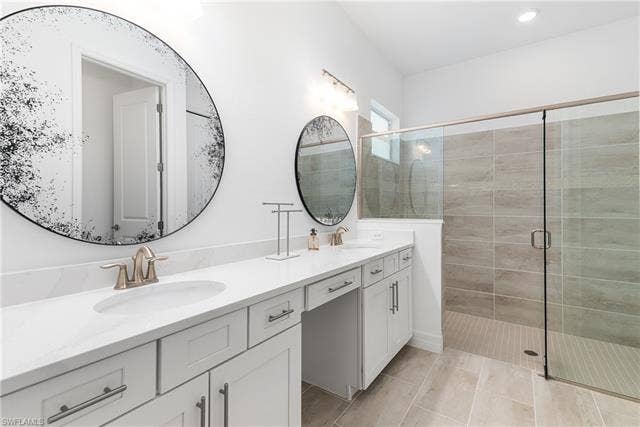 14083 Blue Bay Cir, Fort Myers, FL 33913 Dual Sinks with oversized Walk-in Shower