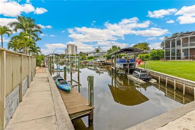 4692 Spring Creek Dr, Bonita Springs, FL 34134 Private Dock