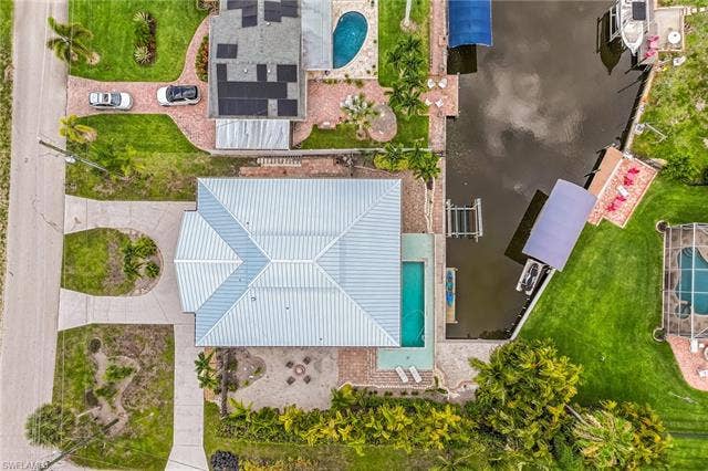 4692 Spring Creek Dr, Bonita Springs, FL 34134 Aerial View of 2 year old Roof