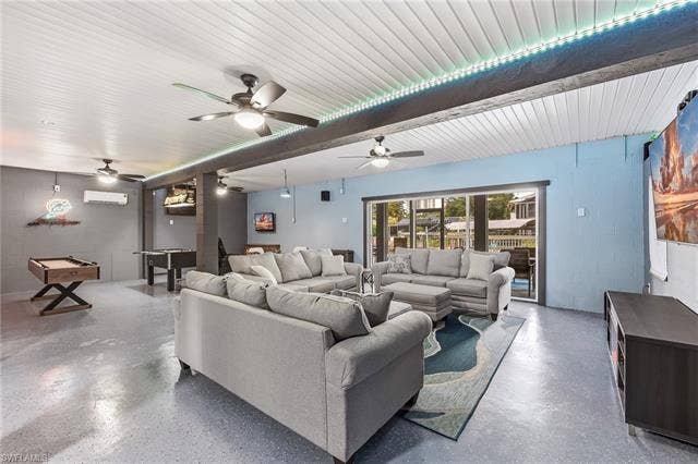 4692 Spring Creek Dr, Bonita Springs, FL 34134 Lower Level Living Room