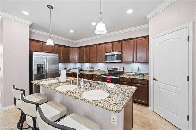 16112 Bonita Landing Cir, Bonita Springs, FL 34135 Spacious kitchen with a pantry