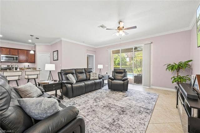 16112 Bonita Landing Cir, Bonita Springs, FL 34135 Nice neautral tile throughout main living areas