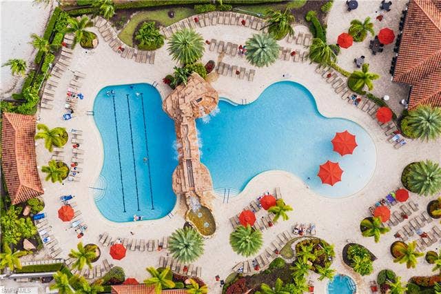17951 Bonita National Blvd, #422, Bonita Springs, FL 34135 Community Waterfall Pool