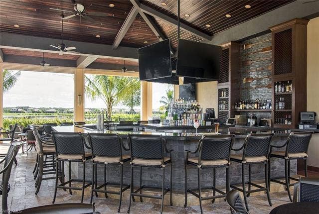 17951 Bonita National Blvd, #422, Bonita Springs, FL 34135 Bar at Cabana by the Pool