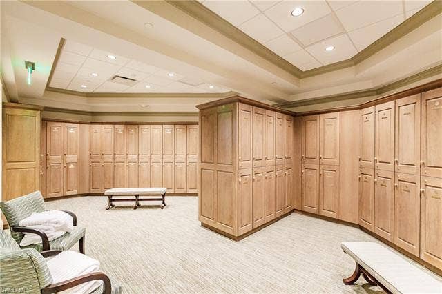 17951 Bonita National Blvd, #422, Bonita Springs, FL 34135 Locker Rooms in the Clubhouse.