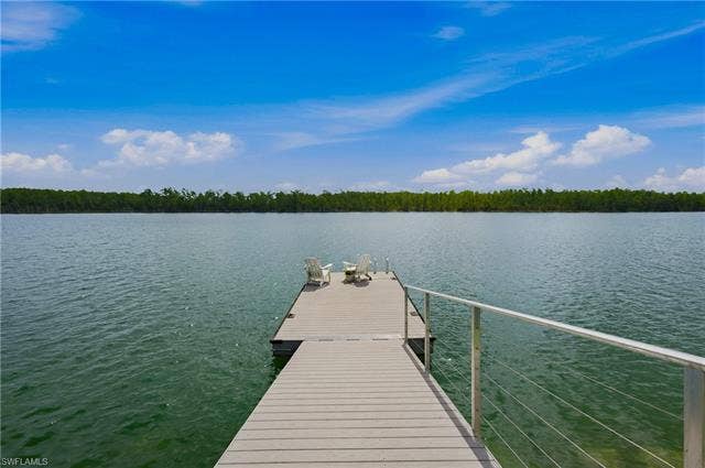 19125 Aqua Shore Dr, Estero, FL 33913 Your private dock