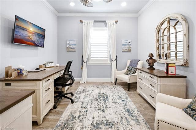 19125 Aqua Shore Dr, Estero, FL 33913 Relax and enjoy within your home office/flex room