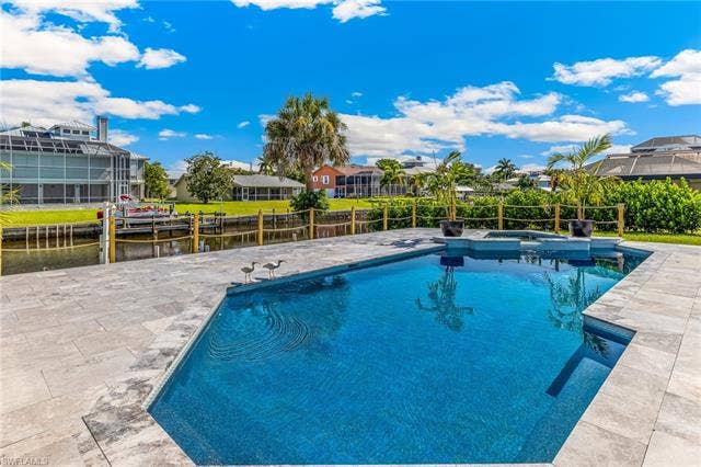 4724 Spring Creek Dr, Bonita Springs, FL 34134 Custom Pool/Spa