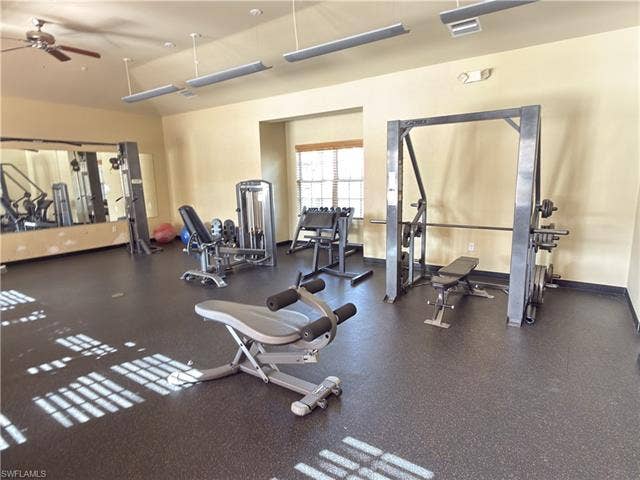 10224 Via Colomba Cir, Fort Myers, FL 33966 Clubhouse Exercise Room