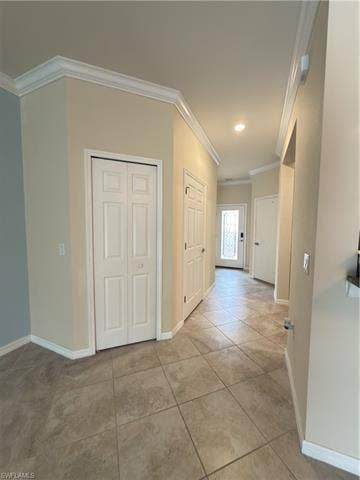 10224 Via Colomba Cir, Fort Myers, FL 33966 Looking from Living Room towards 1st floor bathroom/kitchen/front entrance